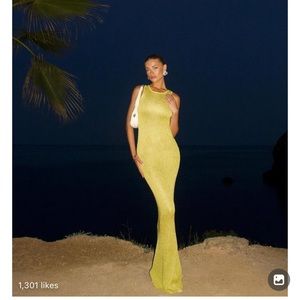 Yellow Asta Resort dress